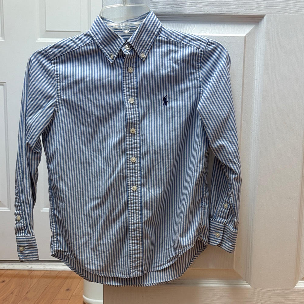 Ralph Lauren Kids Striped Button-Down Shirt